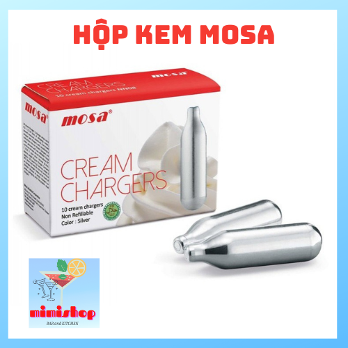 Hộp gas mosa - hộp gas kem mosa - hộp soda mosa - dụng cụ pha chế