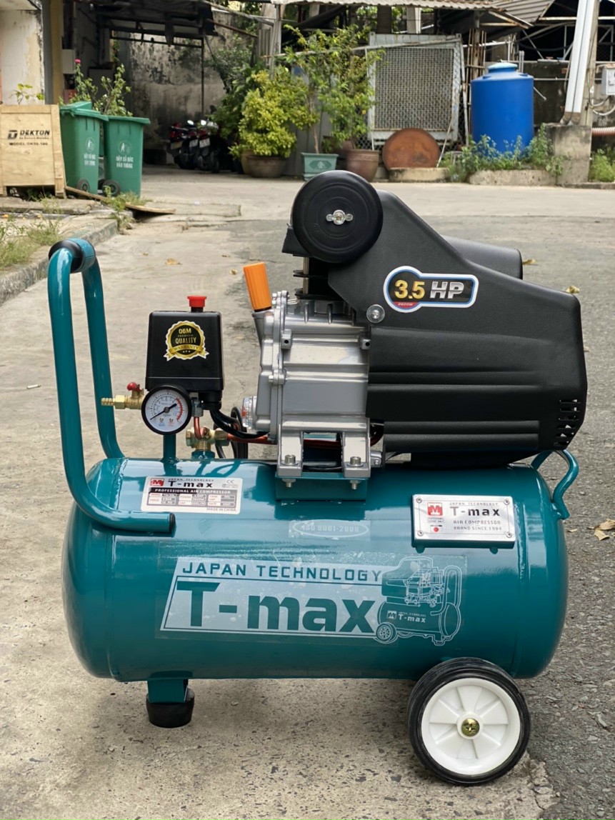 Máy nén khí có dầu tmax – tm-30l-3.5hp pitong 47mm