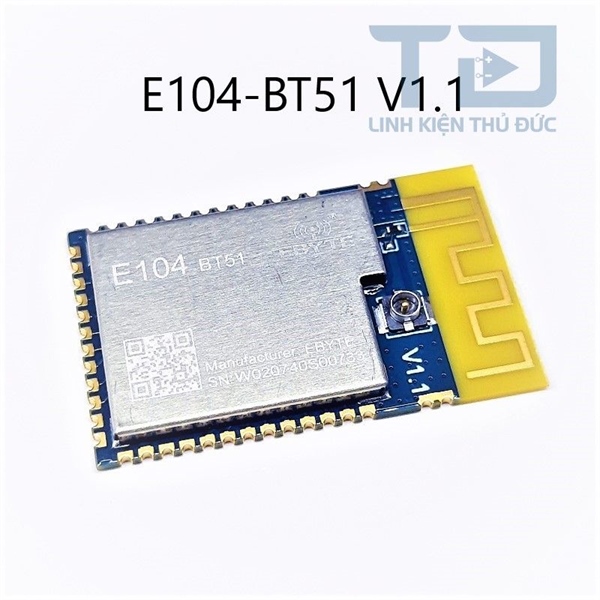 Module ble 5.0 ebyte e104-bt51 cc2640r2f