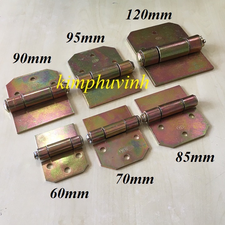 01 cái - bản lề lá xe tải đủ size - lề lá cổng sắt - bản lề lá