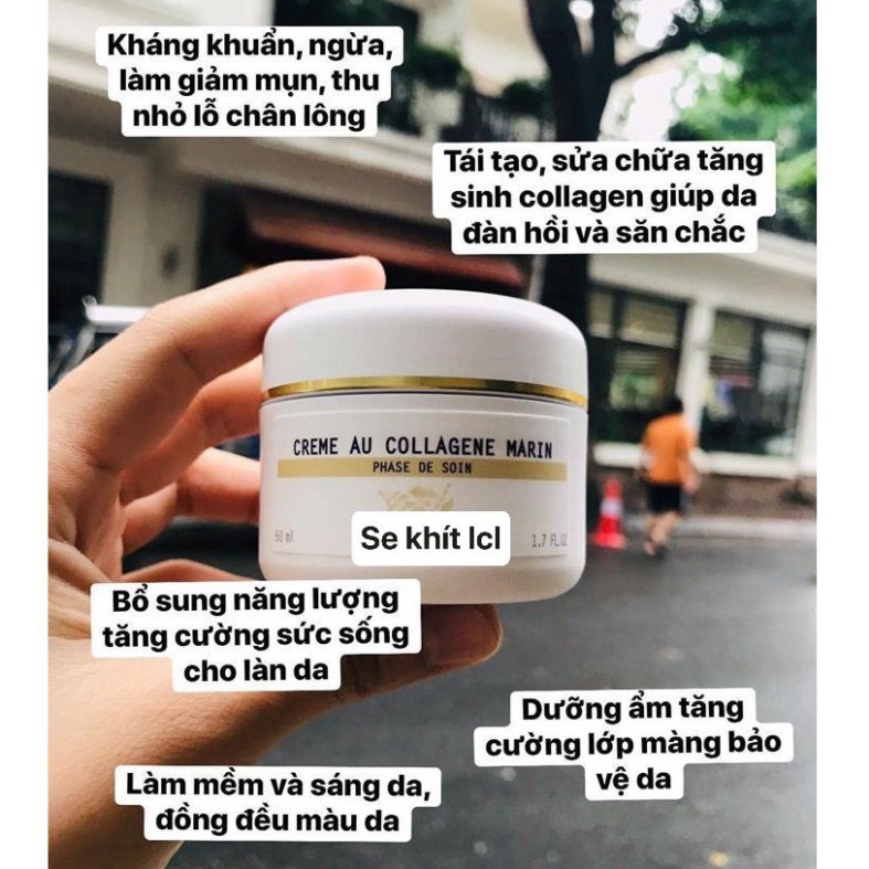 [ BR Biologique Recherche] Kem Dưỡng Tái Tạo Sự Săn Chắc Se Khít Lỗ Chân Lông Creme Au Collagene Marin