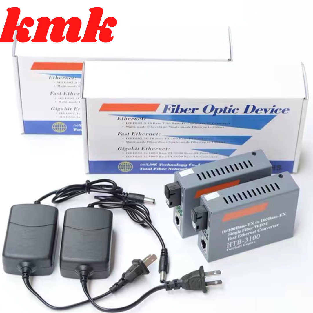 Bộ chuyển đổi quang điện netlink 3100 ab 25km - converter quang