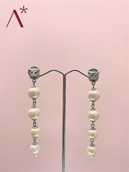 Bông tai ngọc trai dáng dài