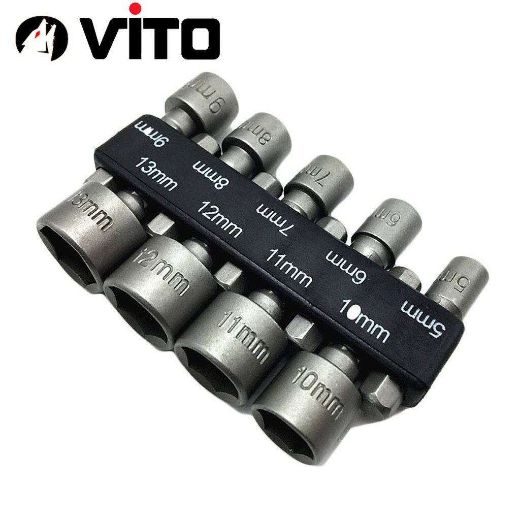 Bộ 9 đầu khẩu lục giác 5/6/7/8/9/10/11/12/13