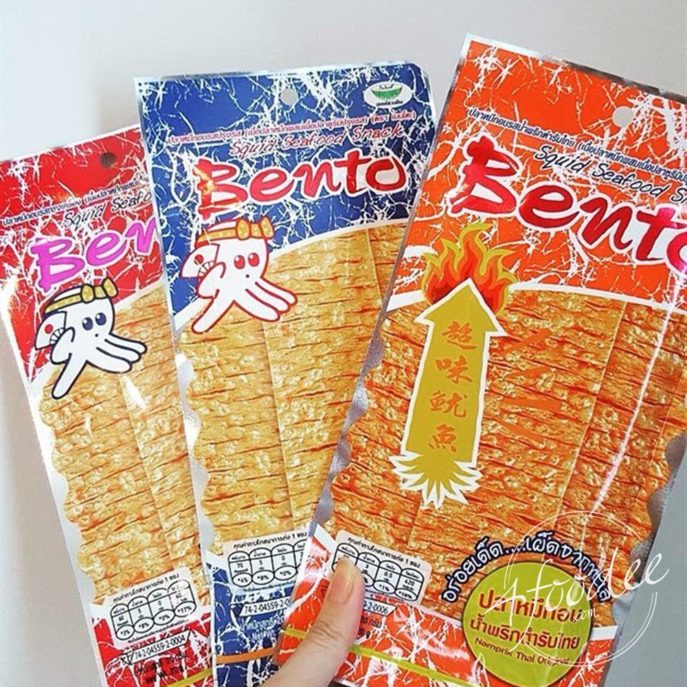 5 GÓI MỰC BENTO THÁI LAN THƠM NGON DATE MỚI