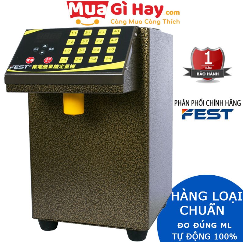 Máy định lượng đường fest rc16 đo đường trà sữa trà chanh giá rẻ phiên bản chuẩn - muagihay
