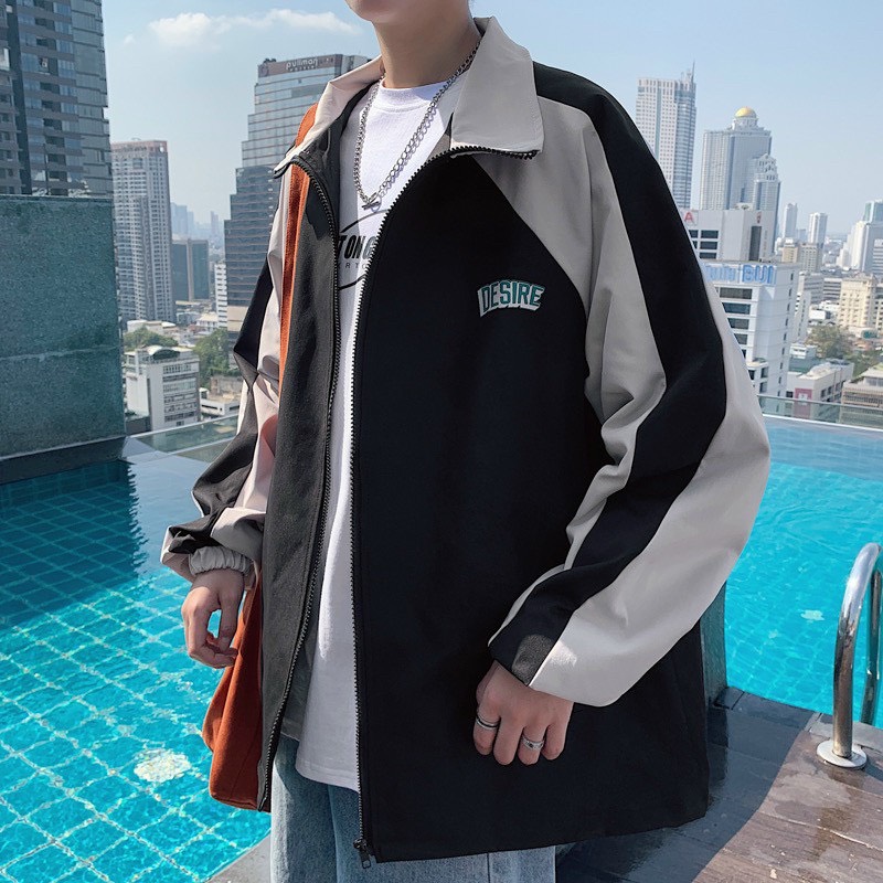 Áo Khoác Dù Cổ Đứng DESIRE Khoá Kéo Bomber 2 lớp siêu trẻ trung, Áo Khoác Dù Unisex Cực Hot TP54