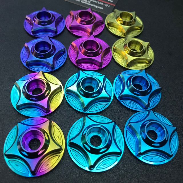 Gù tay lái titan Gr5 vs ốc 6li titan Gr5 mẫu ngôi sao gắn tay lái mọi dòng xe, sản phẩm đa dạng về mẫu mã, kích thước, chất lượng đảm bảo an toàn cho sức khỏe