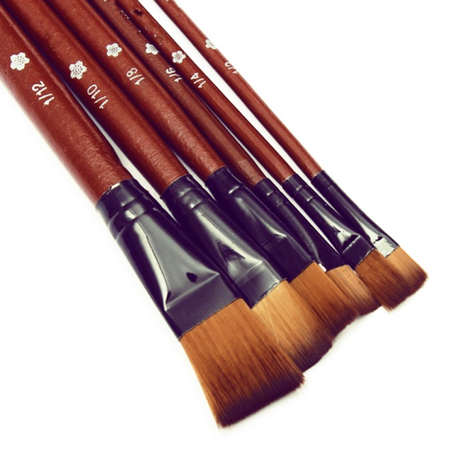 Bộ cọ đầu bằng 6 cây Gía Siêu Rẻ