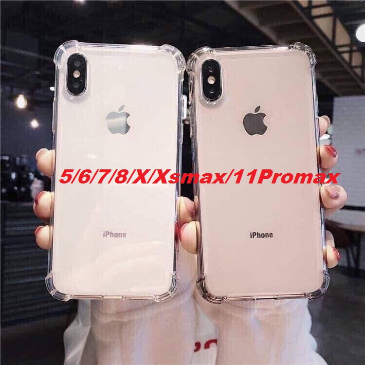 Ốp Silicon Dẻo Chống Sốc Cho iPhone Từ 5 Tới 11 Pro Max - Loại Tốt.