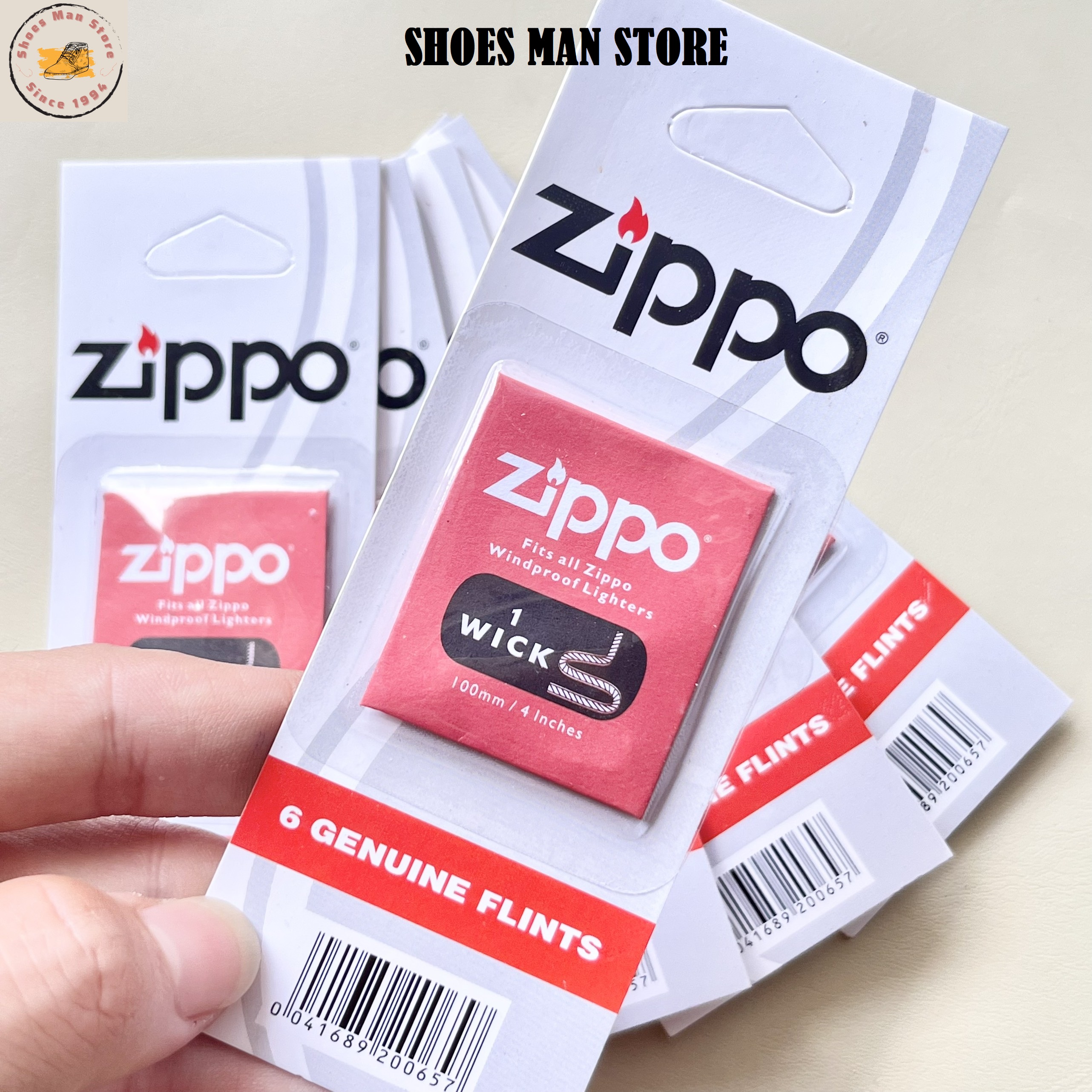 Tim Zippo Loại Thường, Bấc Zippo Loại Thường