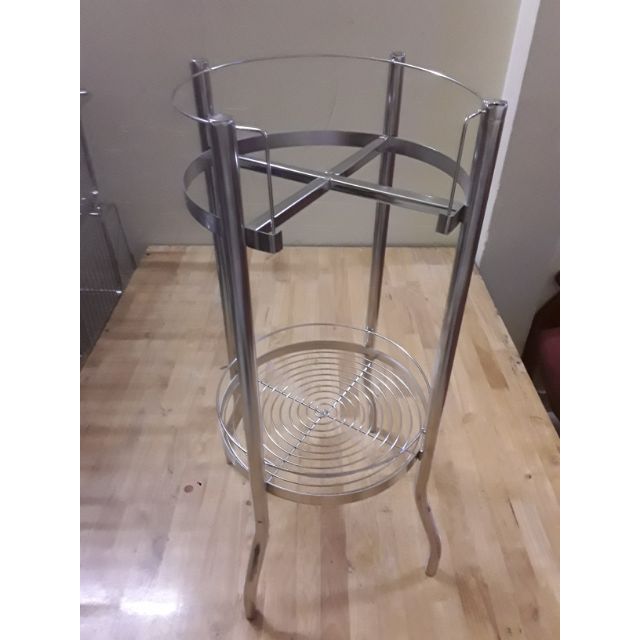 Chân bình nước đế bình lọc nước, kệ đỡ bình nước bằng inox La dày