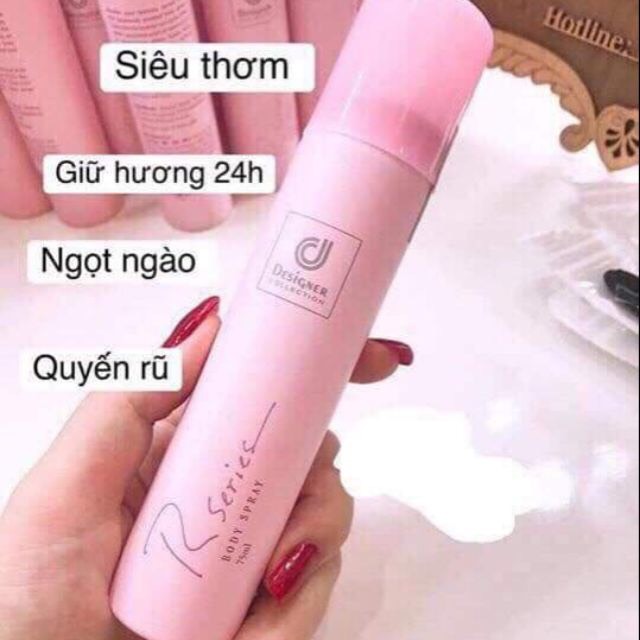[HCM]Xịt Thơm Body Hương Nước Hoa Rseries Thái Lan - OANH VŨ