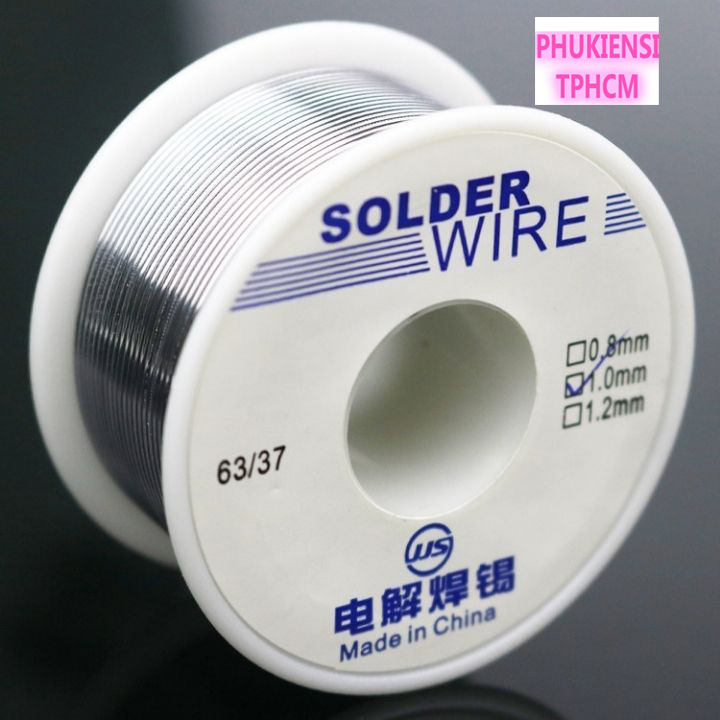 Thiếc hàn solder wire , mối hàn chắc và bóng , cuộn 50g , 100g và 200g