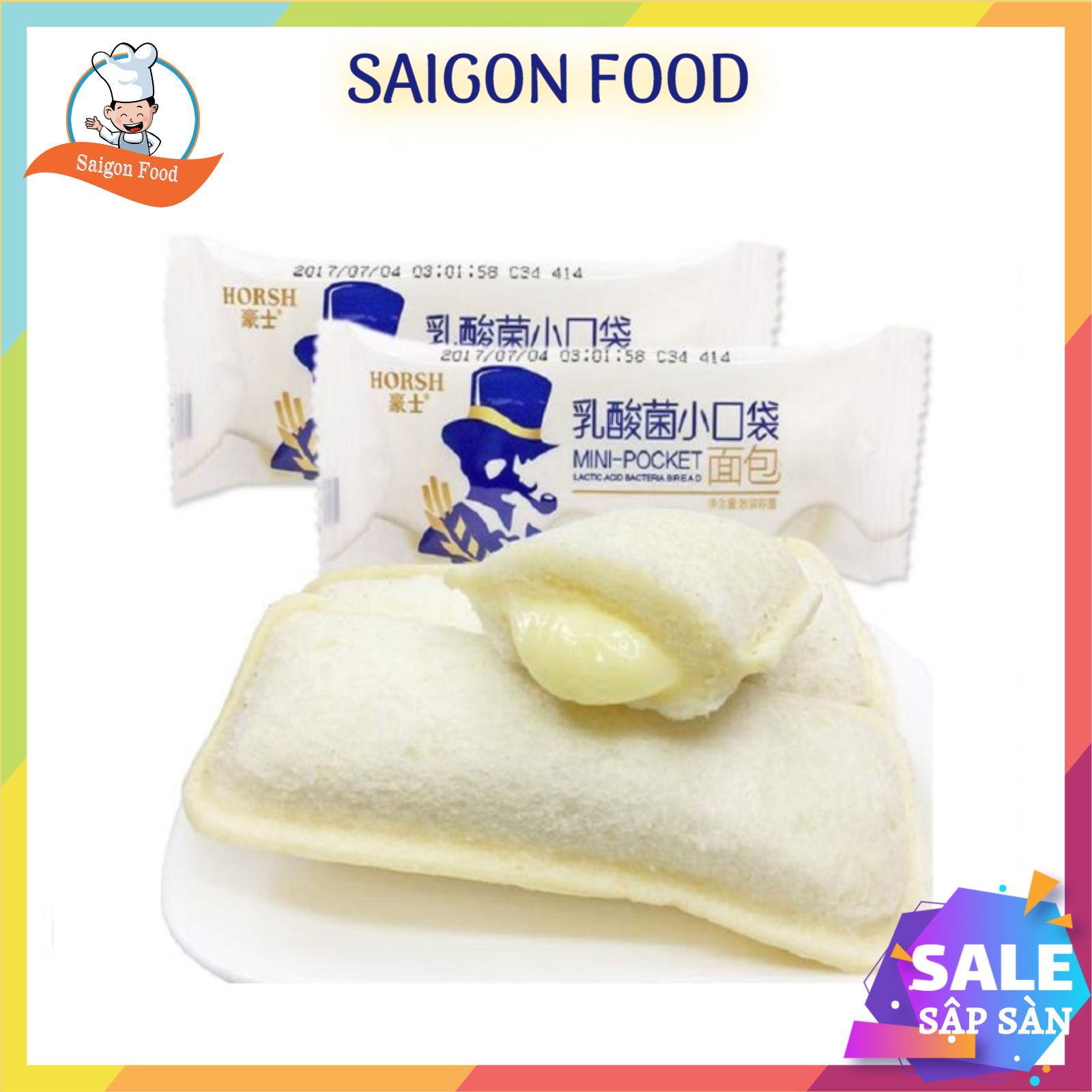 2 bánh sữa chua ông già - saigon food