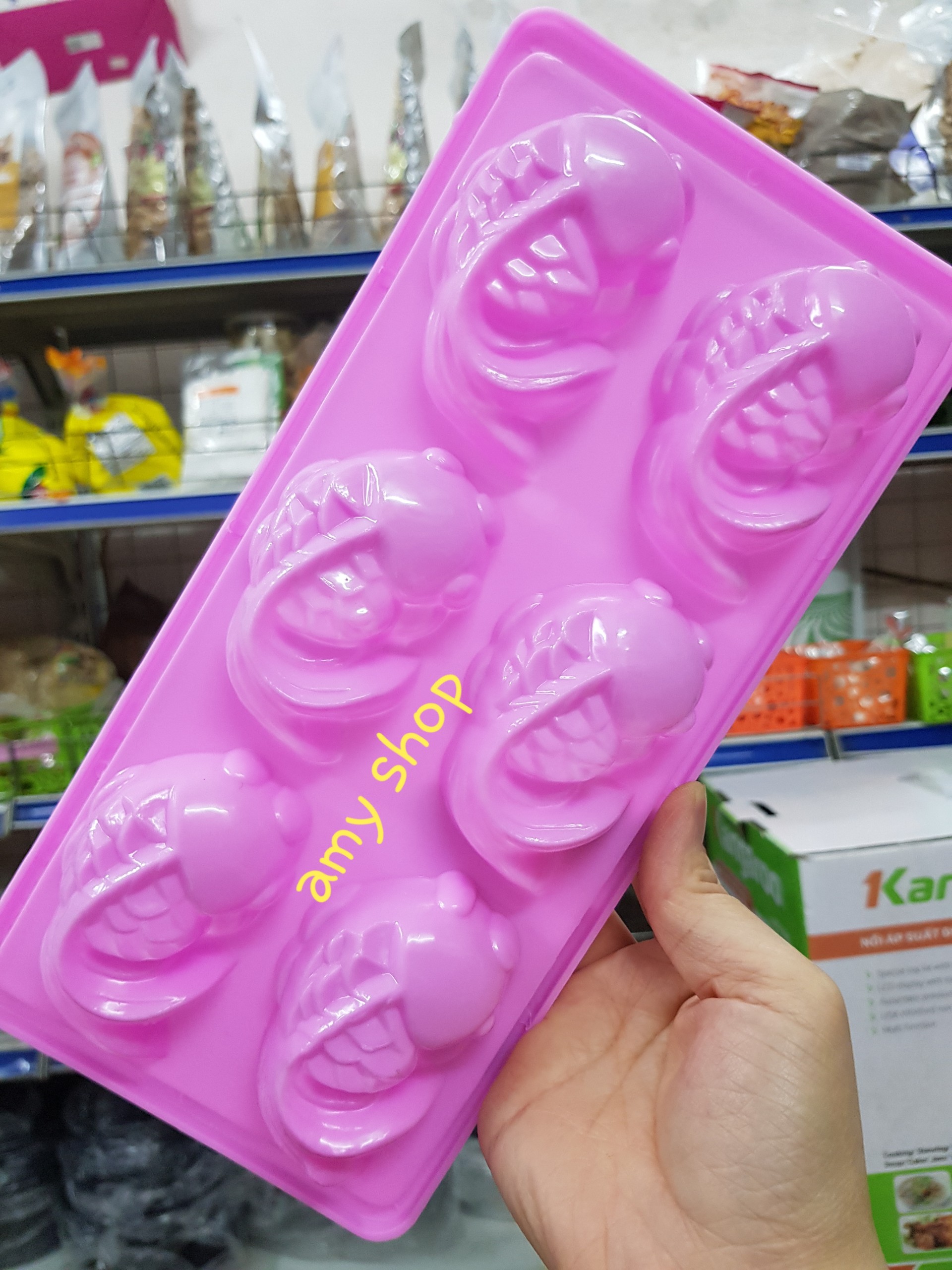 Khuôn nhựa làm thạch rau câu