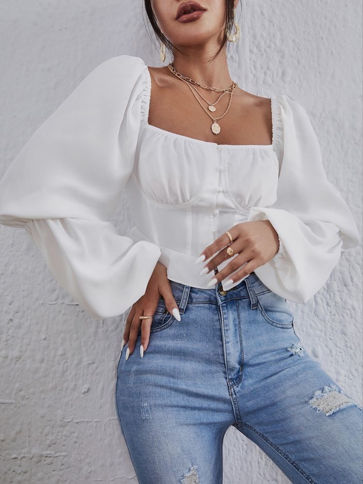 Áo croptop bigsize nữ 55-90kg KimFashion, croptop bigsize tay dài trể vai AC06