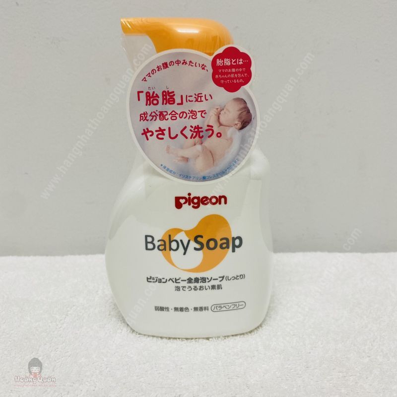 Sữa tắm pigeon baby soap cam 500ml