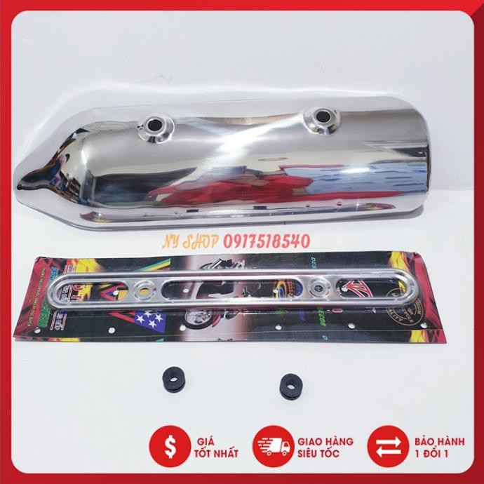🔥 ỐP PÔ INOX SH Ý GẮN SH VIỆT 2012-2016 (INOX 304) 🔥