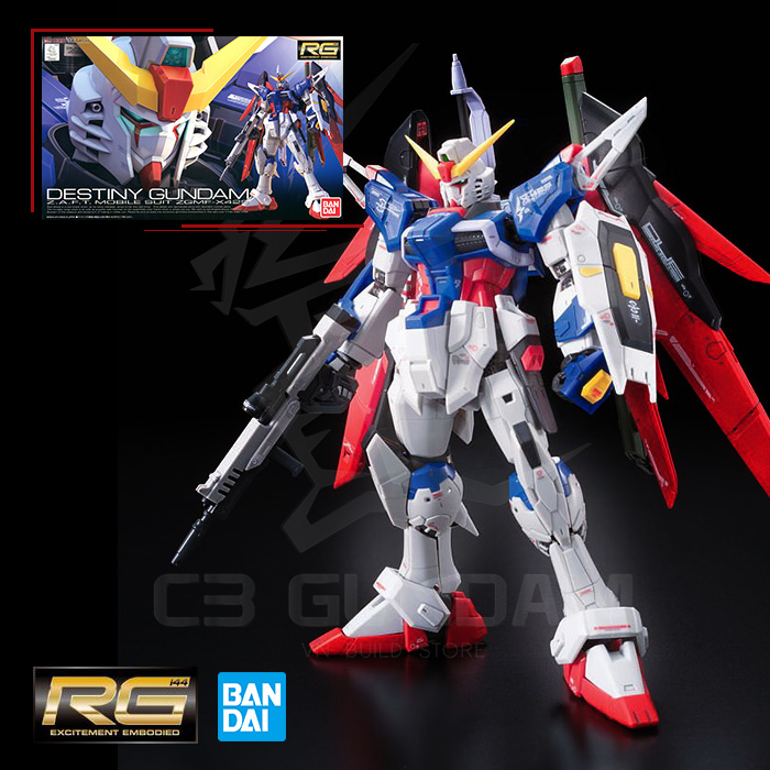 "mô hình lắp ráp gundam bandai rg 11 1/144 destiny gundam gunpla từ nhật bản"