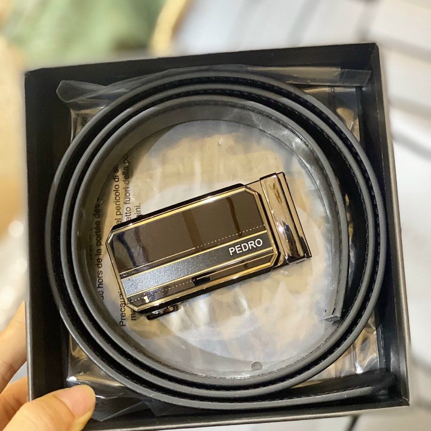 NỊT nam PEDR0 full box+ túi giấy hãng thắt lưng nam đủ mẫu