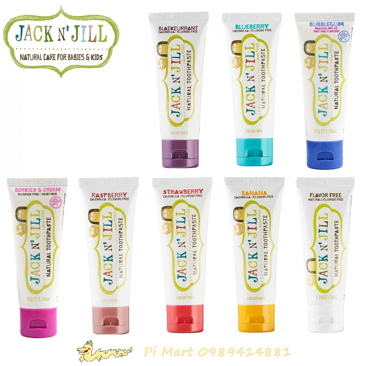 Kem đánh răng Jack N Jill cho bé