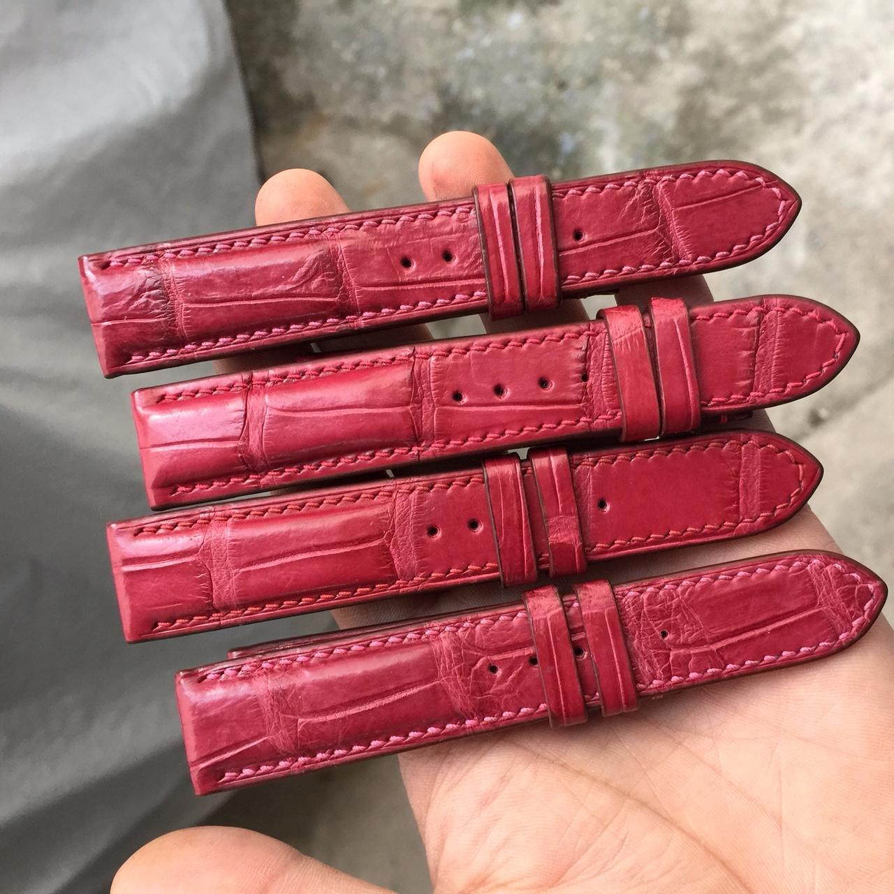Dây Đồng Hồ Da Cá Sấu Handmade VIP05