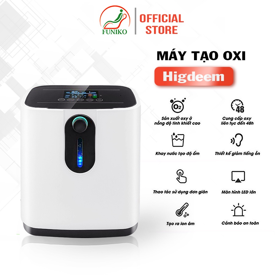 Máy tạo oxy funiko bảo hành 2 năm