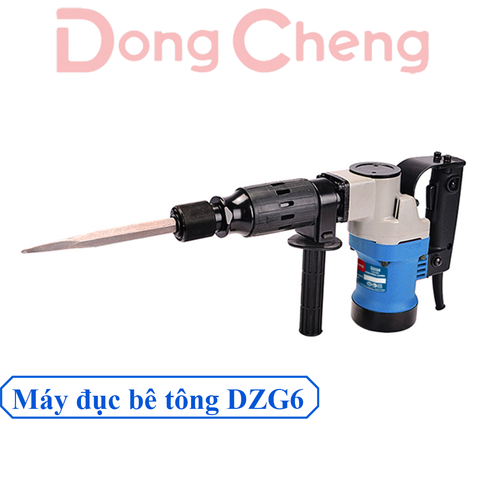Máy đục bê tông dongcheng dzg6 công suất 1050w đường kính mũi 17mm – hàng chính hãng