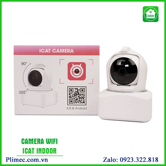 Camera Wifi thông minh ICat Indoor Full HD - Hunonic Việt Nam