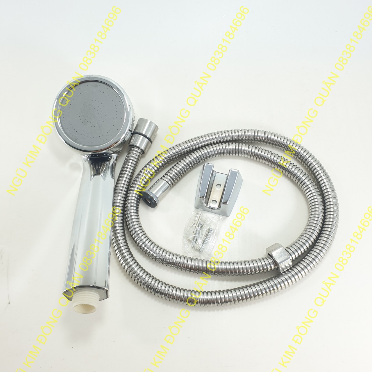 Bộ hoa senvòi sen tắm tăng áp hợp kim nhôm 2 lớp kèm dây sen inox SUS 304 và Cài sen Voig Tắm hoa sen nhôm hợp kim bộ sen tắm nhôm Cao cấpBộ tay sen và dây sen tắm nhôm cao cấp vòi tắm hoa sen nhôm DSi 150 inox 304