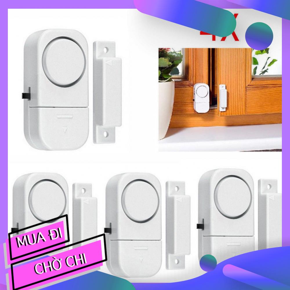 Bộ 4 chuông từ báo động chống trộm