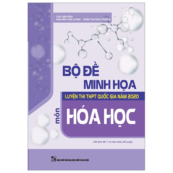 Fahasa - bộ đề minh họa luyện thi thpt quốc gia năm 2020 môn hóa học