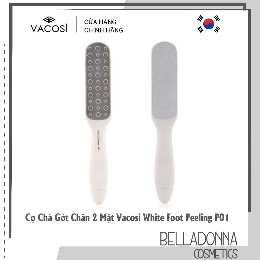 Chà gót chân 2 mặt vacosi white foot peeling p01