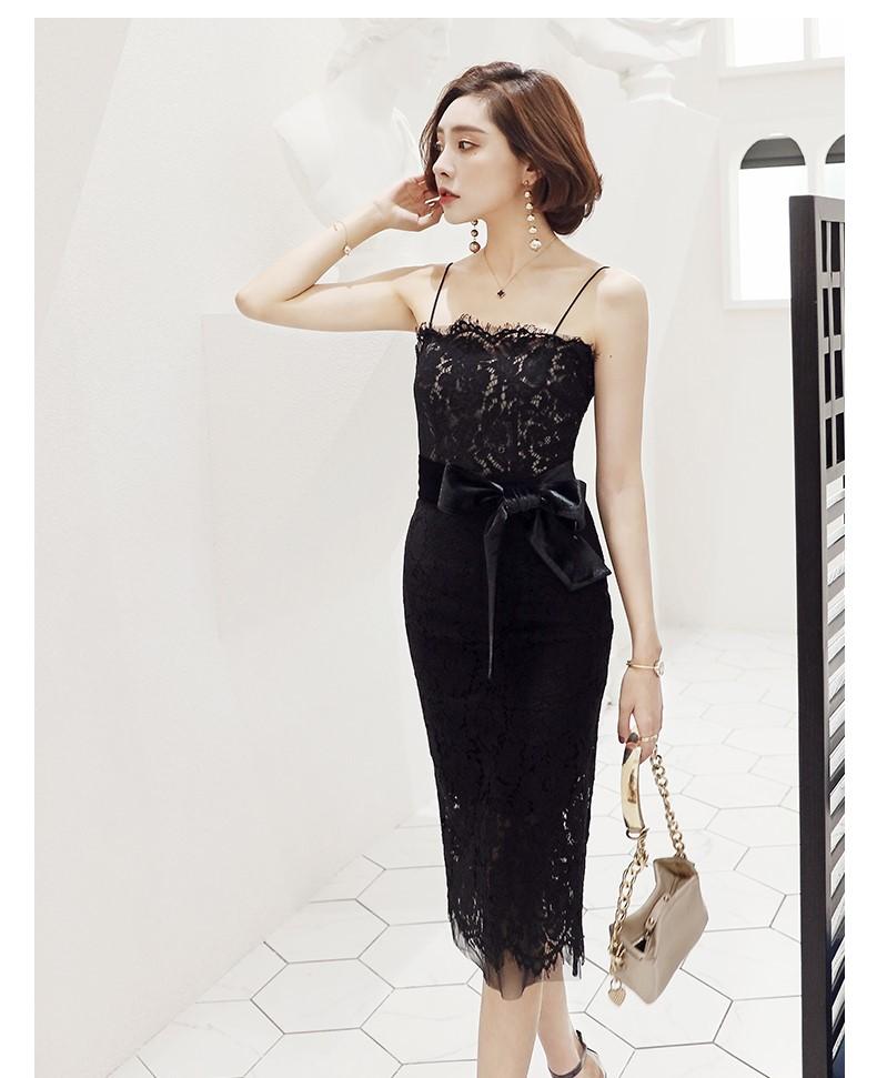 Đầm Ren Nữ Body Dự Tiệc Elip Dress Thắt Nơ Eo Tiểu Thanh Shop