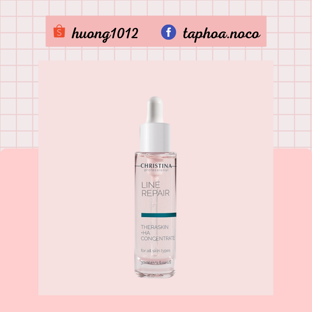 Tinh chất cấp ẩm Christina Line Repair Theraskin+HA Concentrate 30ml