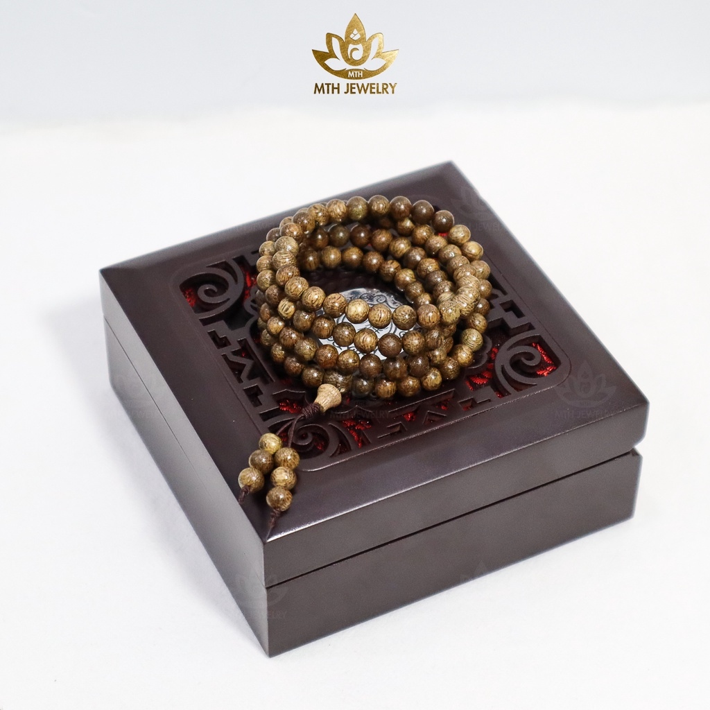 ❉  Vòng Tay Trầm Hương Chuỗi Tràng Hạt 108 6 7 8mm Trầm Tốc Việt - An Yên - Thịnh Vượ