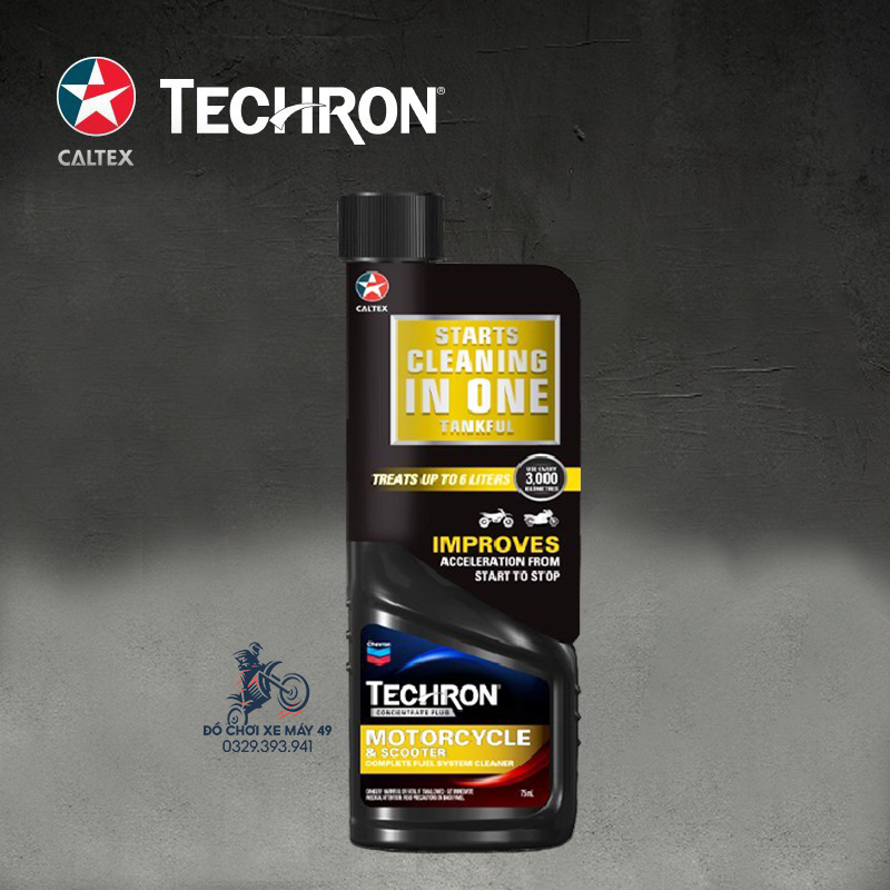 Dung dịch vệ sinh buồng đốt Caltex Techron Concentrate Plus 75ml