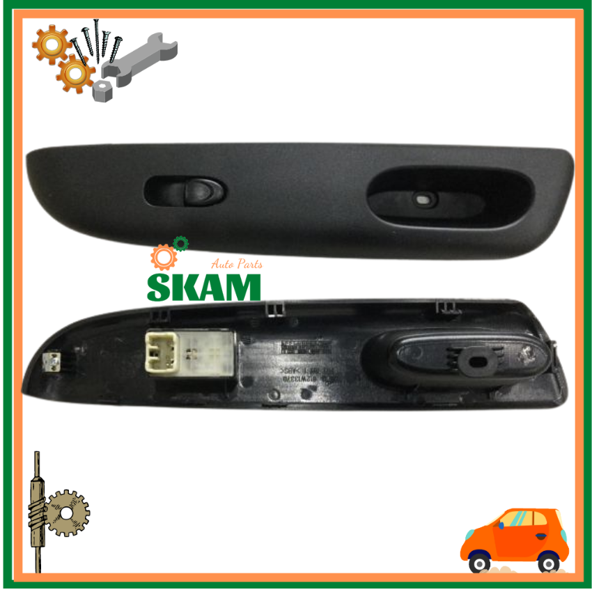 Công tắc nâng/ lên xuống kính trước daewoo matiz 2, msp: 296563828