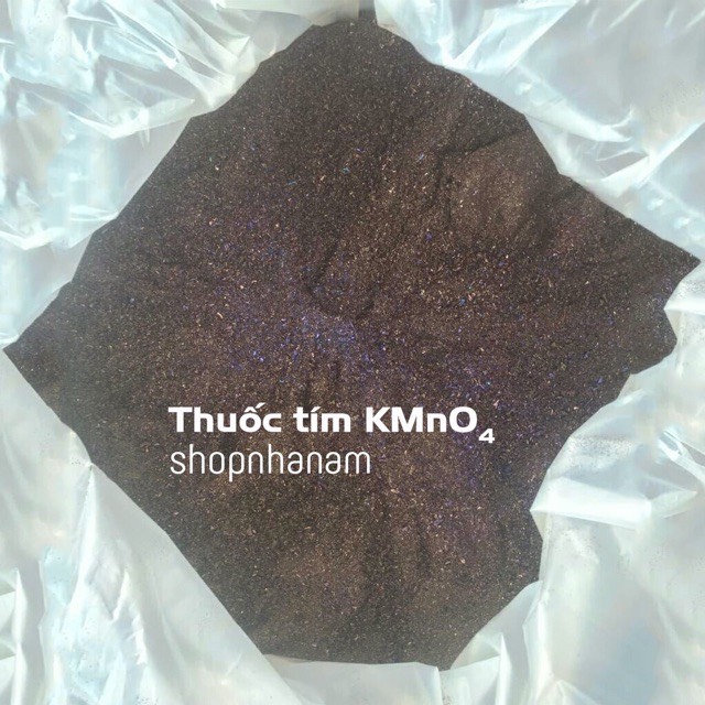 Thuốc tím KMnO4 dùng sử lý nước trong chăn nuôi thủy sản