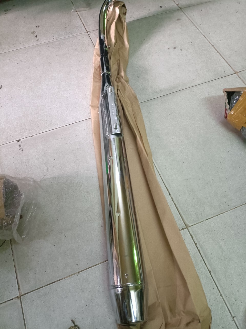 Pô Cub tròn Honda Goshi gẵn xe Cub 50, Cub 70 - 81, Cub 82, Cub 84, 86, Dd