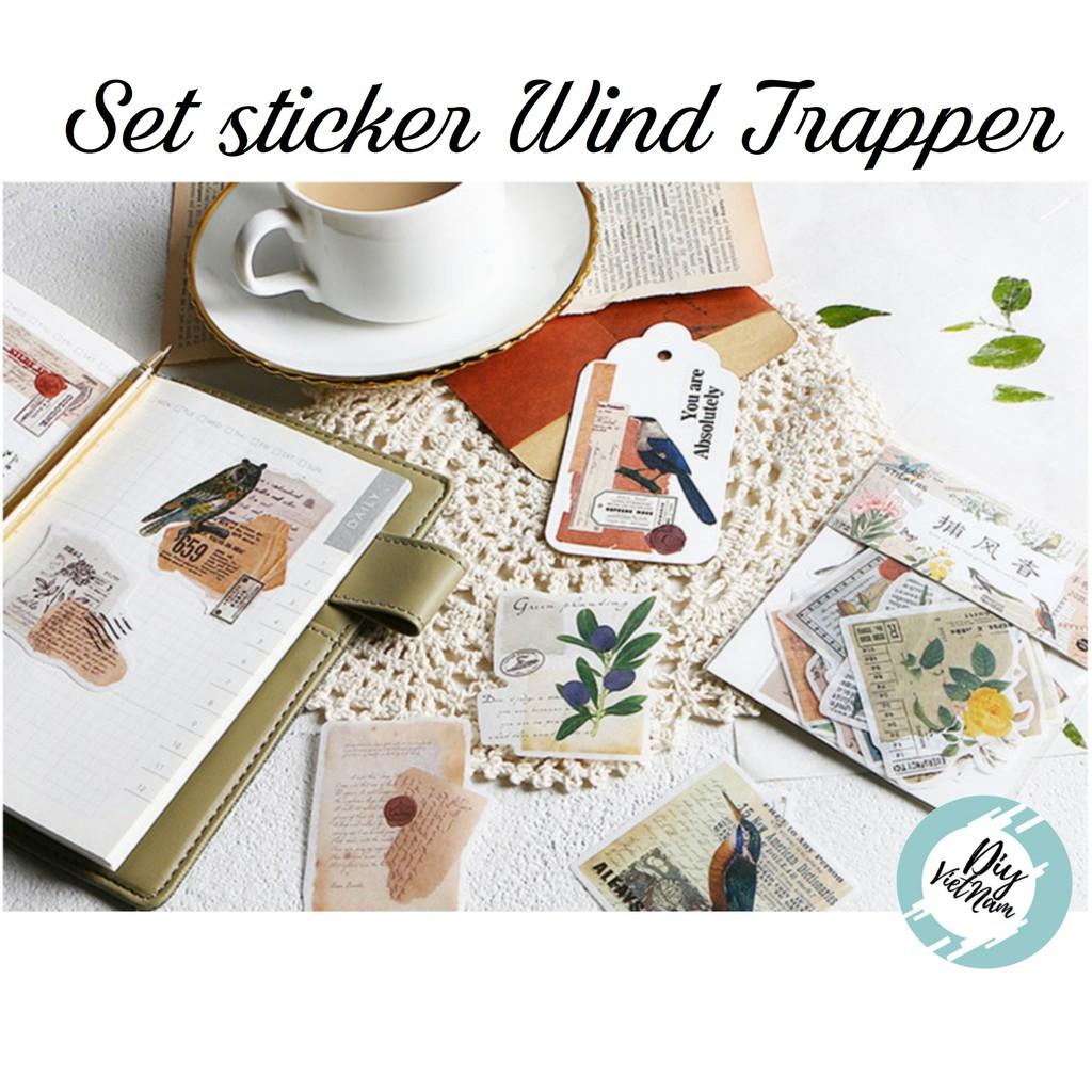Set sticker wind trapper
