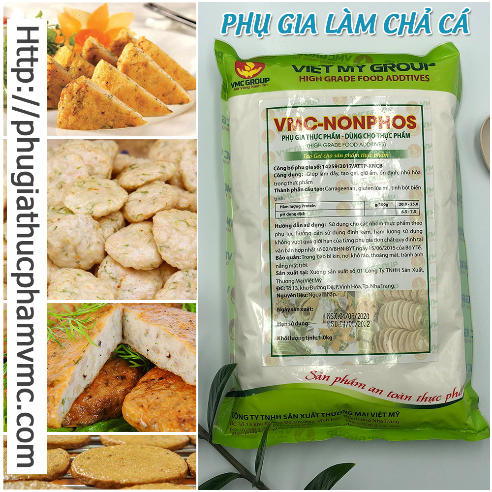 Tạo độ dai giòn sần sật cho giò chả xúc xích VMC NONPHOS chiết xuất từ rong biển