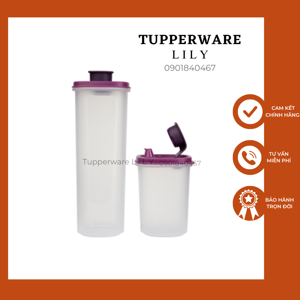 Bộ Bình đựng dầu Ezy Pour - Tupperware