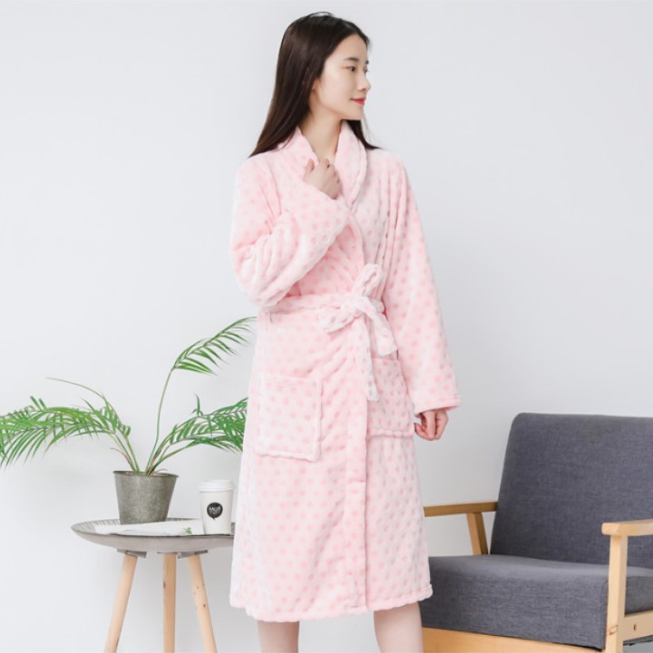 [HCM]Áo choàng tắm cao cấp lông mềm mại dành cho Nam và Nữ