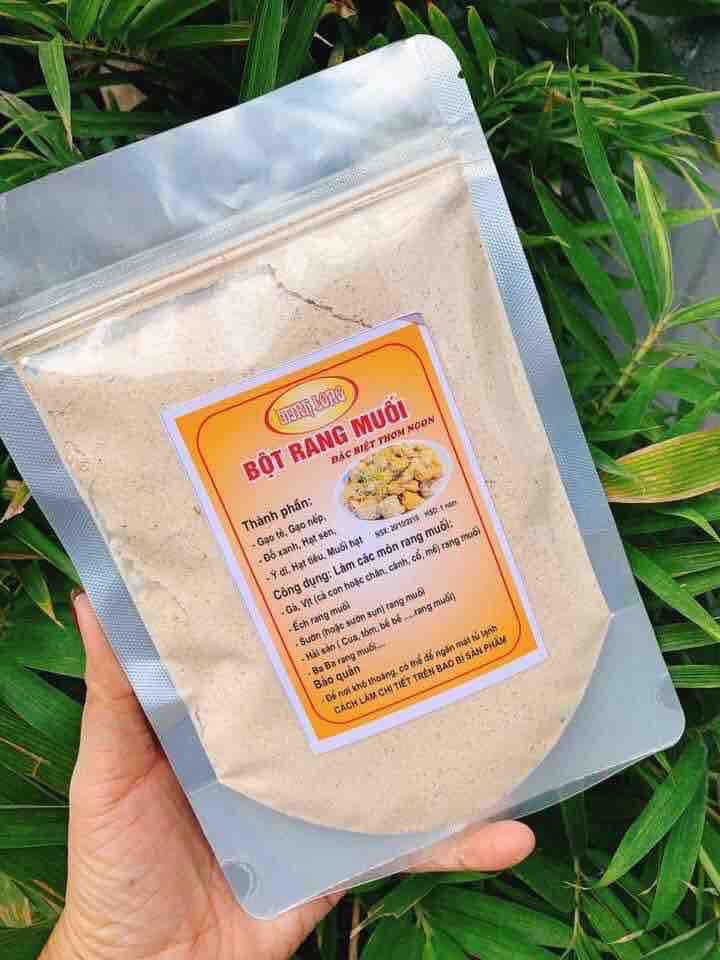 Bột rang muối gà, vịt, hải sản,..