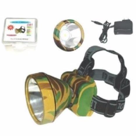 Đen pin đội đầu, đèn bin đội đầu sạc điện 1 đèn LED GP-506 - dụng cụ hỗ trợ sữa chửa đồ điện ban đêm
