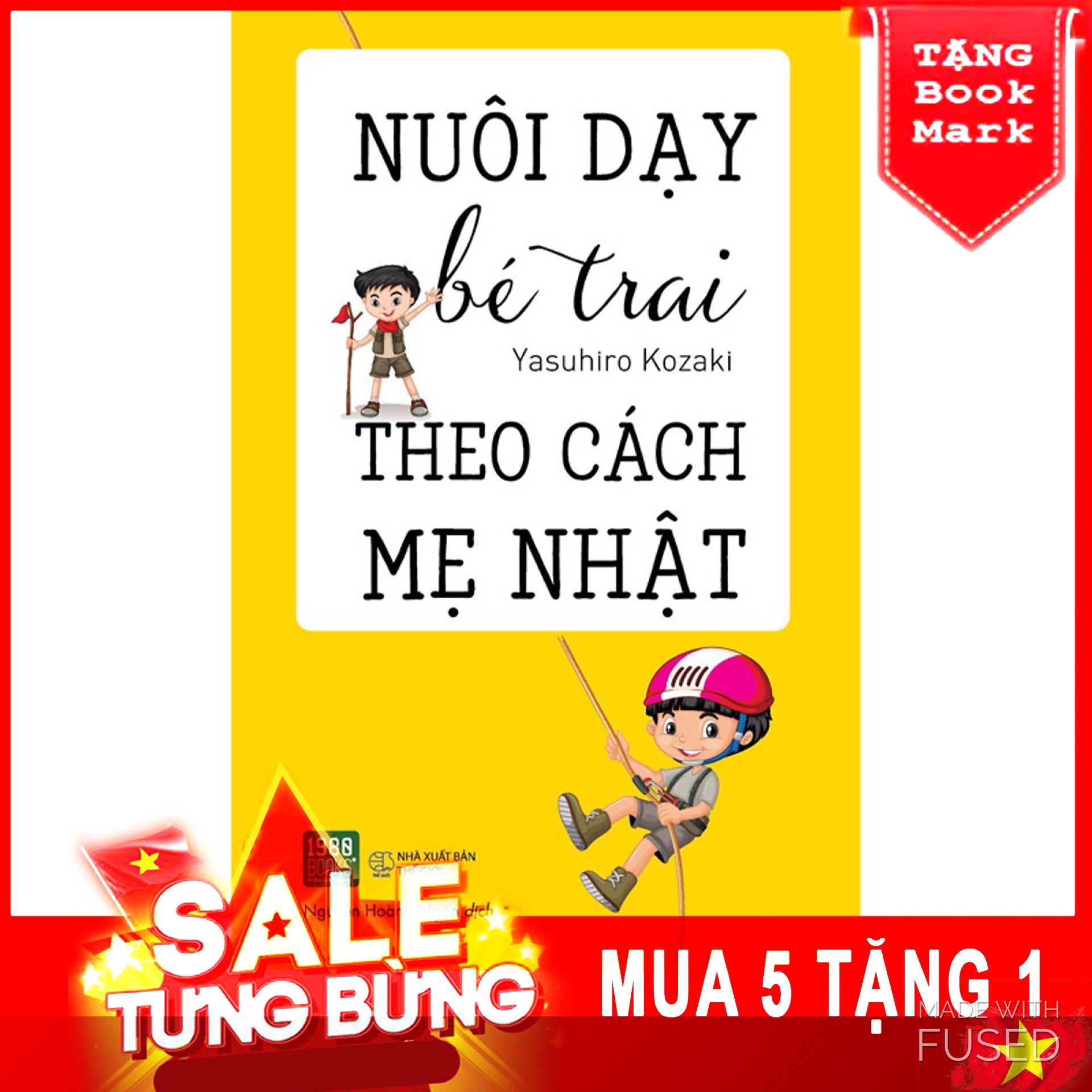 Sách Nuôi Dạy Bé Trai Theo Cách Mẹ Nhật
