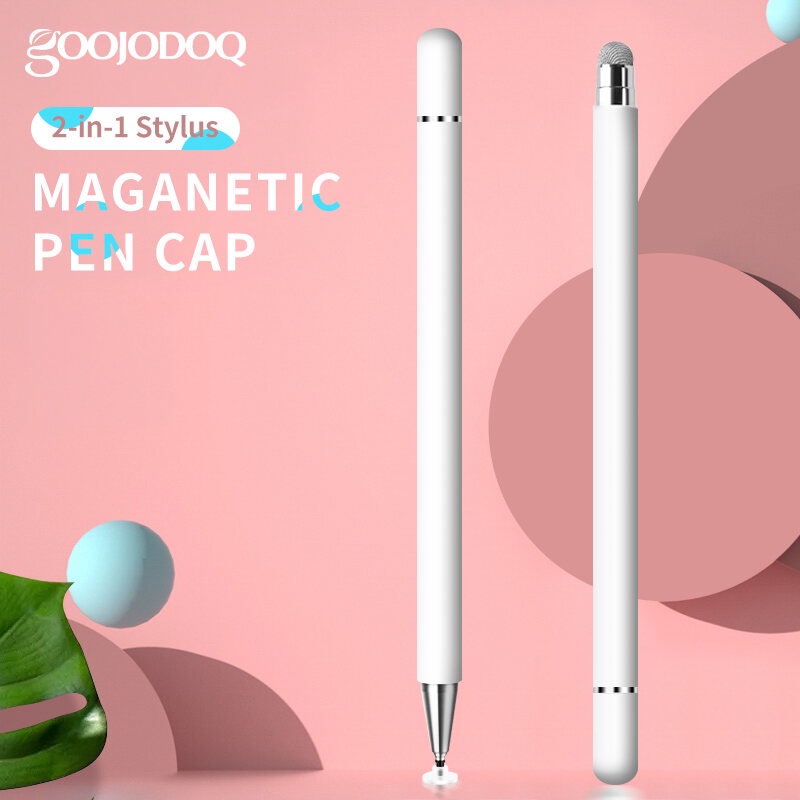 Bút cảm ứng Goojodoq 2 trong 1 cho điện thoại Android máy tính bảng iPad Tặng găng tay chống cảm ứng