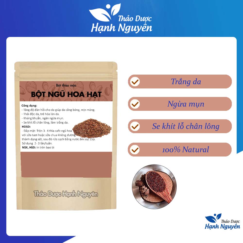 Ngũ Hoa Hạt - Hạt Đình Lịch Đắp Mặt 500g